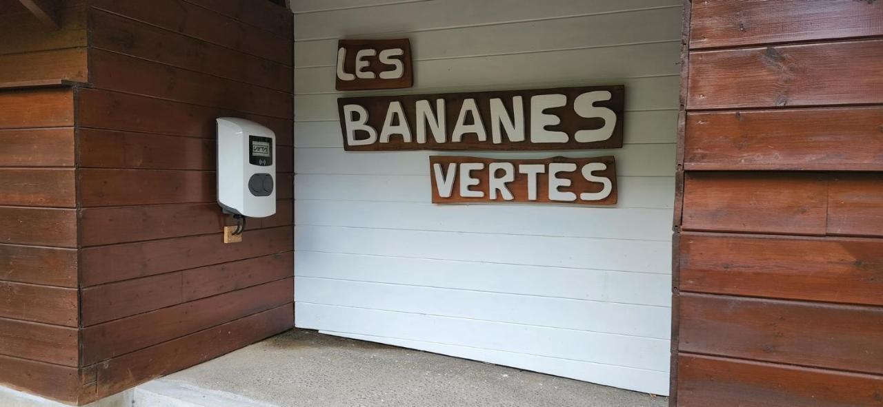 Les Bananes Vertes Ecolodges Saint Claude Bagian luar foto